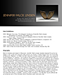 Jennifer Falck Linssen, artist one sheet