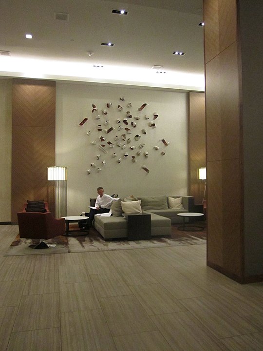 Metamorphosis in the lobby of the Grand Hyatt, Denver, CO